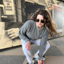 Cool Sweatshirts for Women and Men, "Can't Find the Copyright" Crew Neck Sweatshirt, Cyndrom Sweatshir "Can't Find the Copyright" Crew Neck Sweatshirt, Asbury Park Clown Sweatshirt, Surf Sweatshirt for men and women, snowboarding clothes and apparel, skiing sweatshirt for men and women,