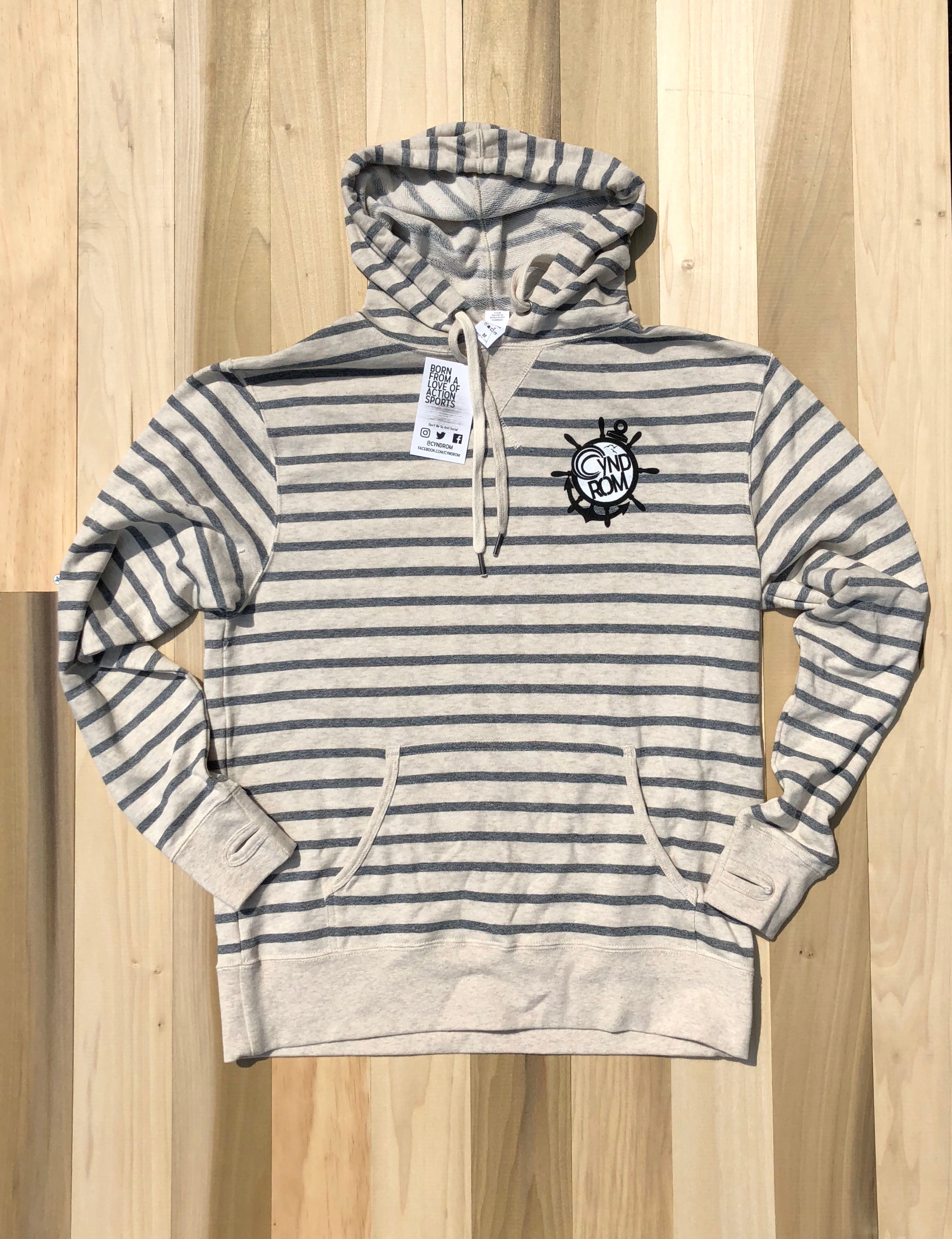 ★PARTIMENTO★ 2year Wash Anchor Rope Hoodie Mint Gray IMG_8294_52d7fd02-8a9e-4378-